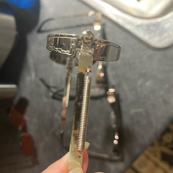 4 pair of glasses pink, blue, red, black - Picture 5 of 5